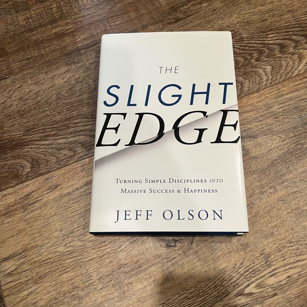 📚2/$12- Books: The Slight Edge Hardcover Book by Jeff Olson